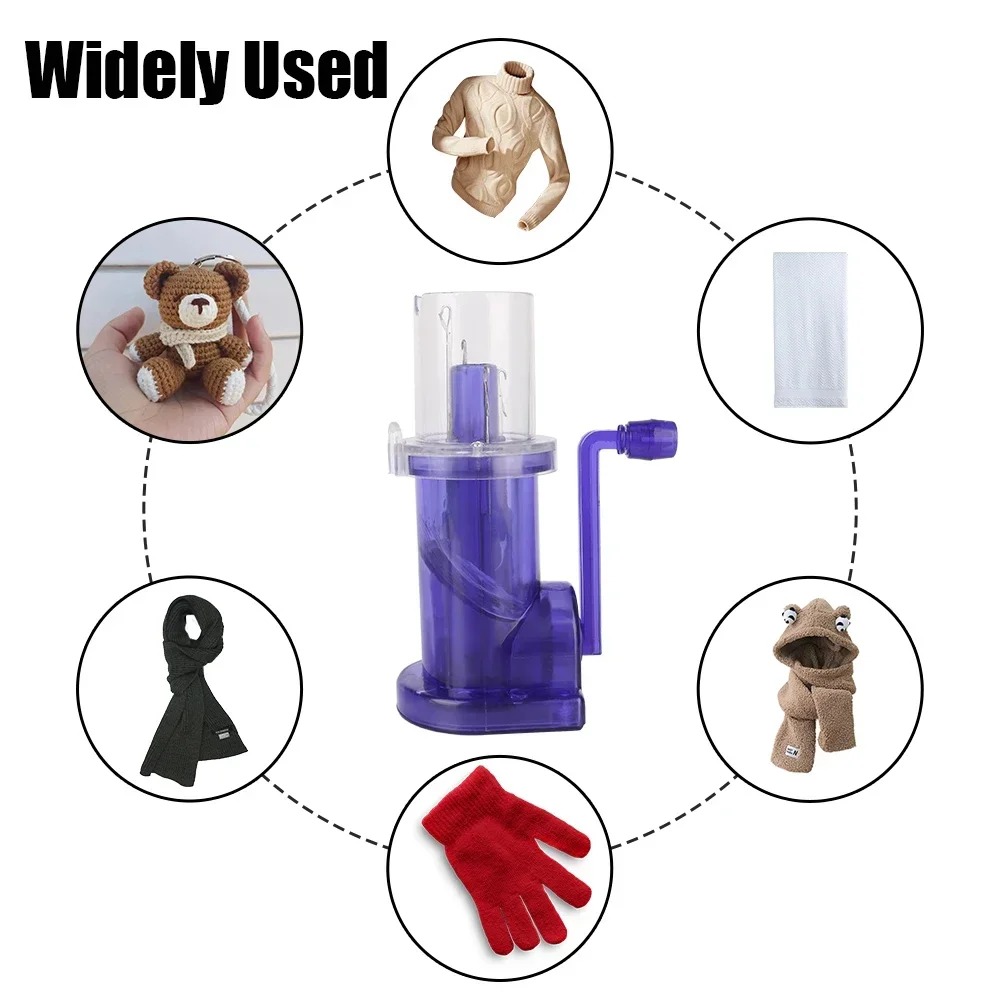 Portable Hand Knitting Machine - Pom Pom Maker Tool ulasan dan harga