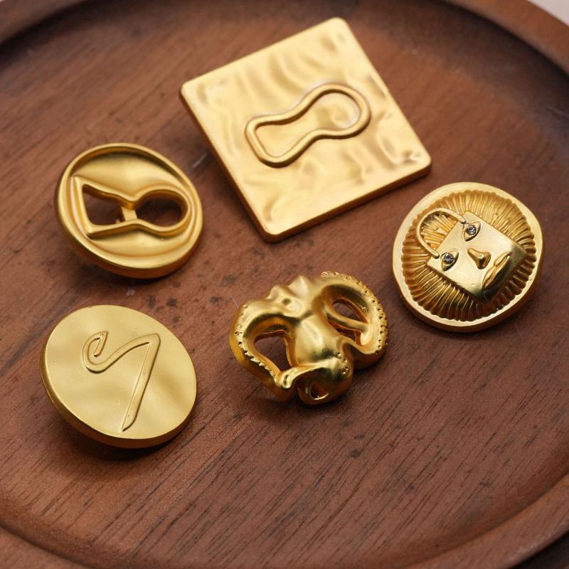 Vintage Metal Button Heart Sha - Craft Embellishment ulasan dan harga