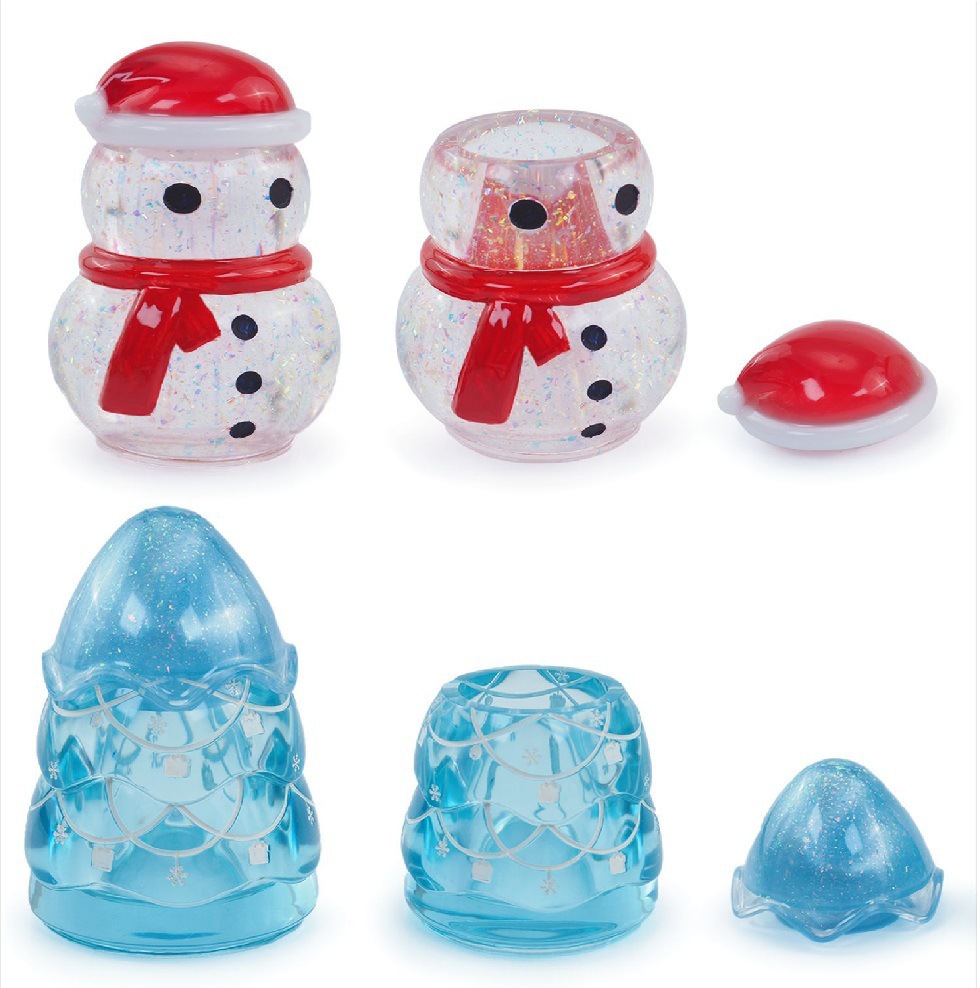 Christmas Storage Jar Epoxy Re - Craft Embellishment Storage ulasan dan harga