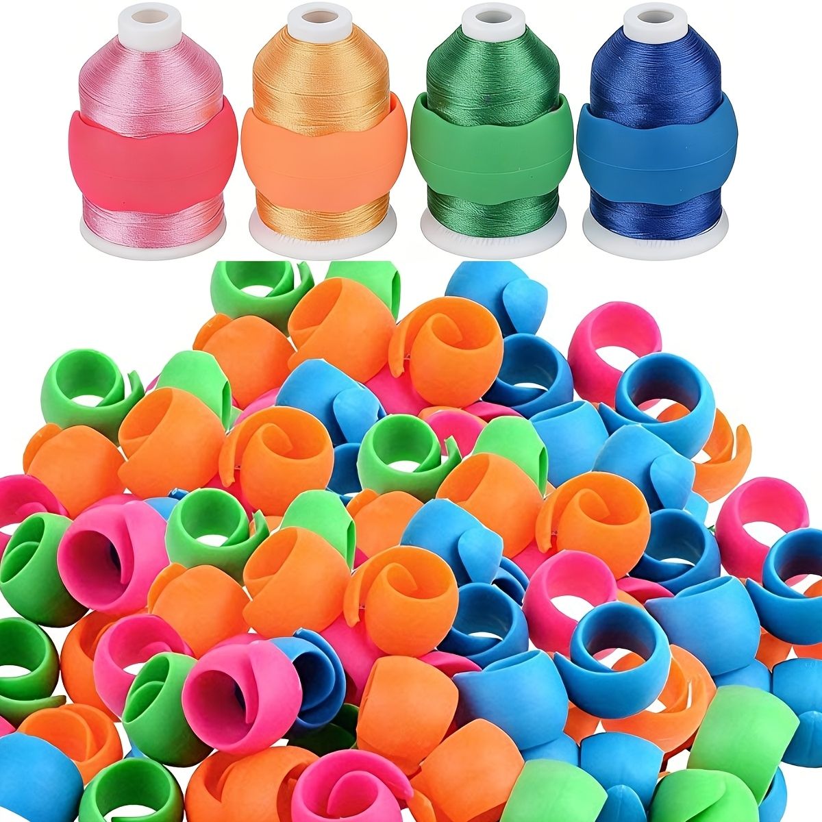 10Pcs Random Color Upgraded Th - Pom Pom Maker Tool ulasan dan harga