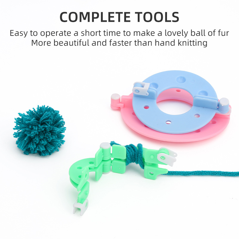 Handmade yarn ball maker, hand - Pom Pom Maker Tool ulasan dan harga