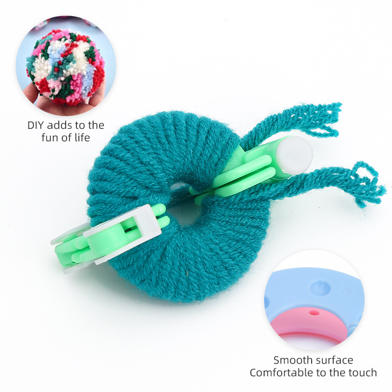 Handmade yarn ball maker, hand - Pom Pom Maker Tool ulasan dan harga