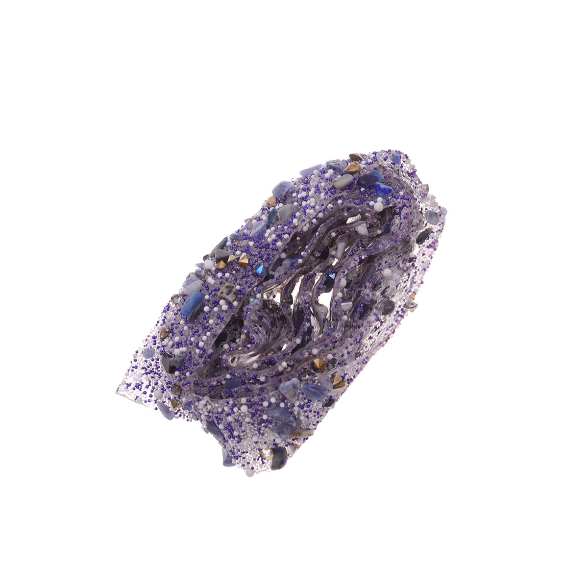 1 Meter Purple Rhinestone Appl - Craft Embellishment ulasan dan harga