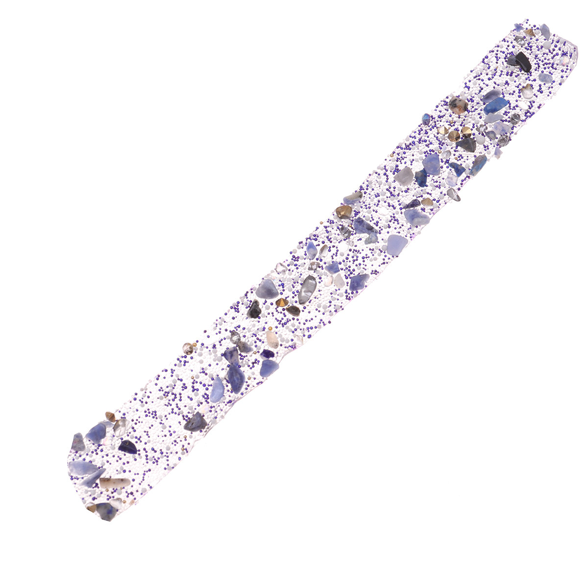 1 Meter Purple Rhinestone Appl - Craft Embellishment ulasan dan harga