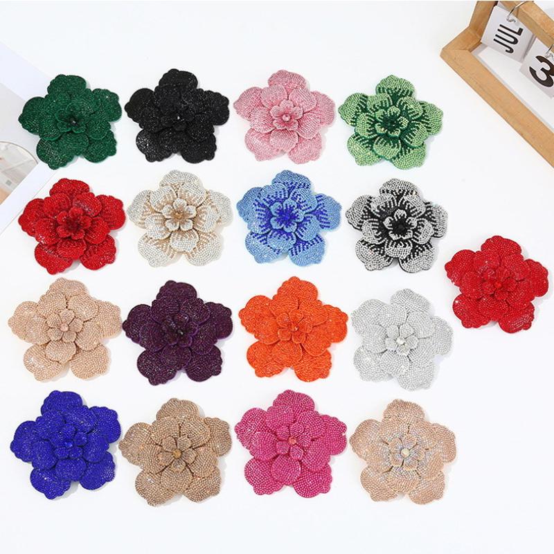 1pc Three-dimensional Camellia - Craft Embellishment ulasan dan harga