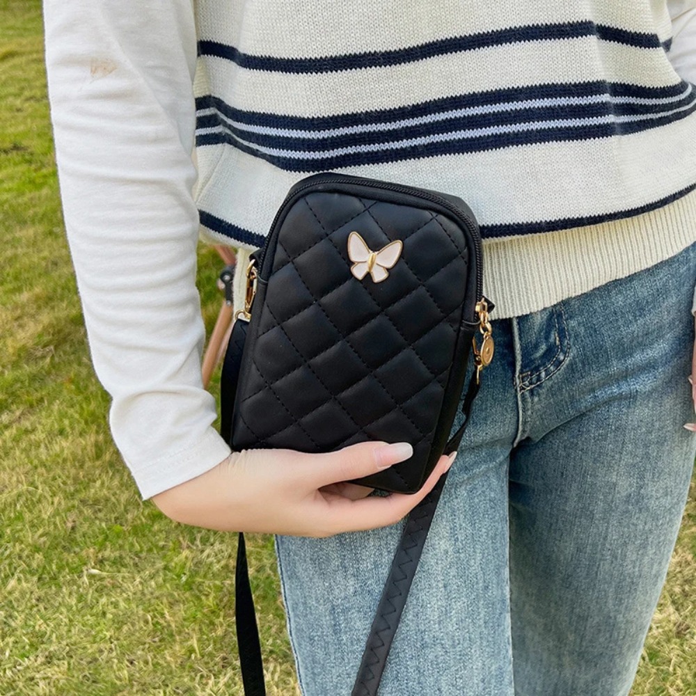 Fashion PU Shoulder Bag Waterp - Craft Embellishment Storage ulasan dan harga