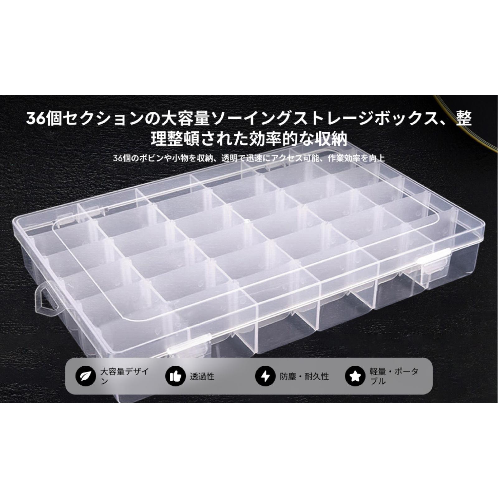 Embroidery Threads Storage Box - Craft Embellishment Storage ulasan dan harga