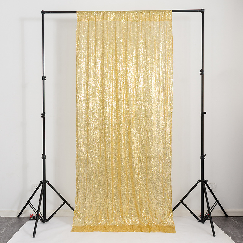 2PCS 60x300cm Multi Size Embro - Sequin Fabric Panel ulasan dan harga